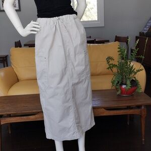 Zara heavy cotton skirt